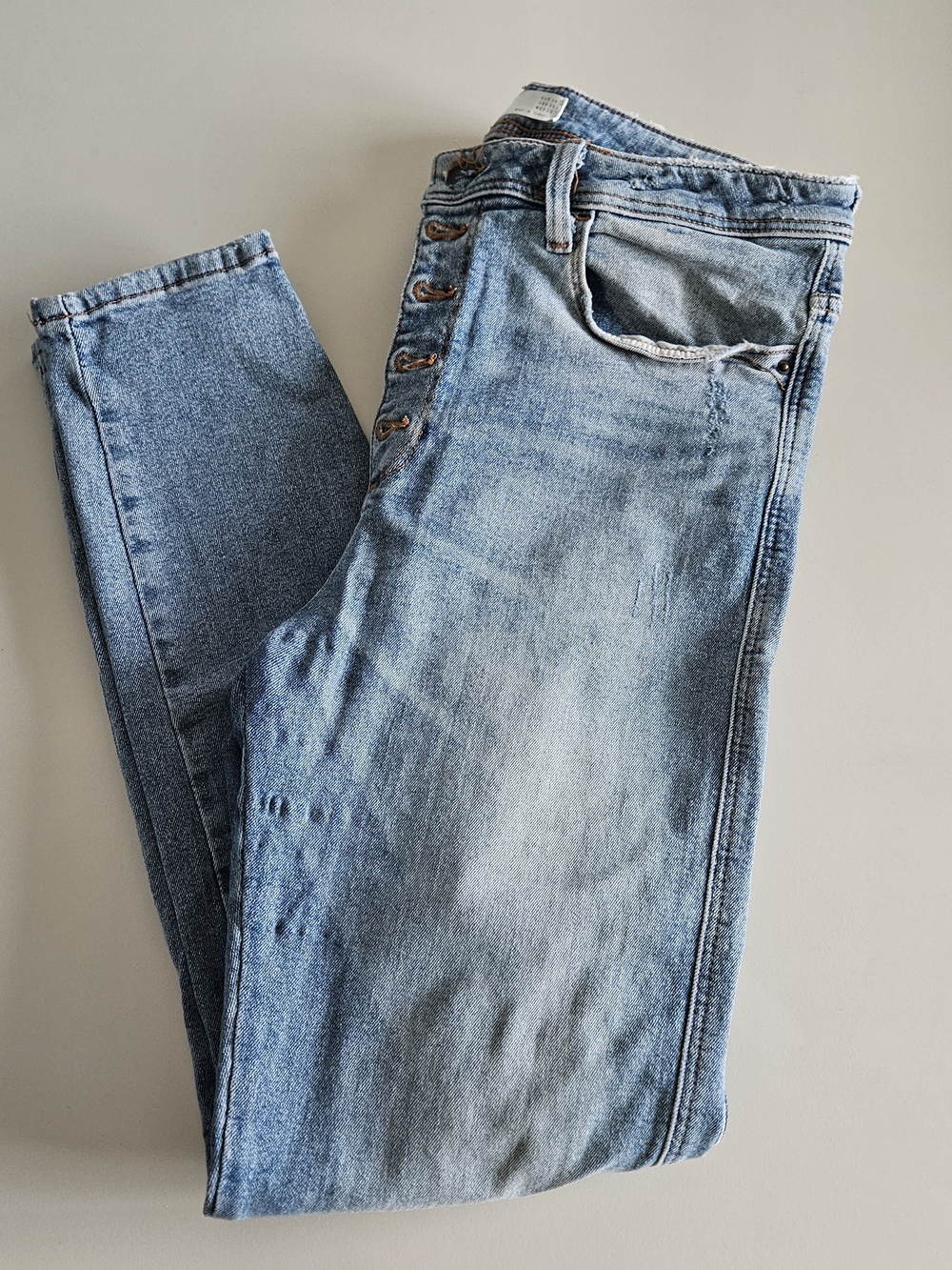 Zara Light Blue High Rise Women's Jeans